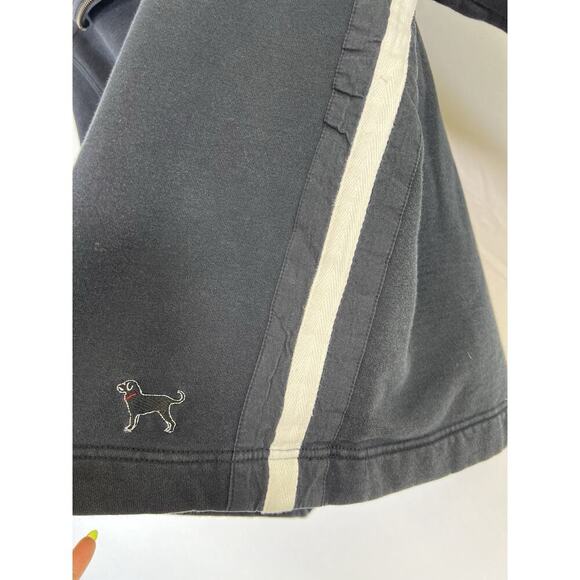 The Black Dog Sweatshirt Black 1/4 Zip Pullover Vintage Collection Womens Medium - Picture 10 of 11